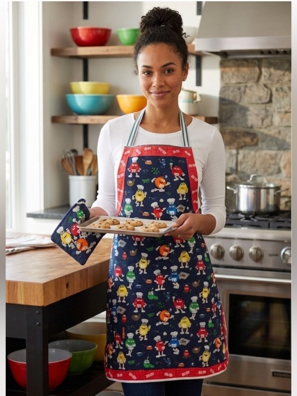 Rare Vintage M&M’s Original Apron Set